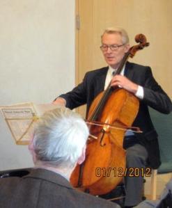 Cellisten Göran Holmstrand