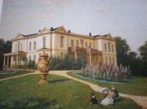 Jonsereds herrgård Målning av Bernt Lindholm
